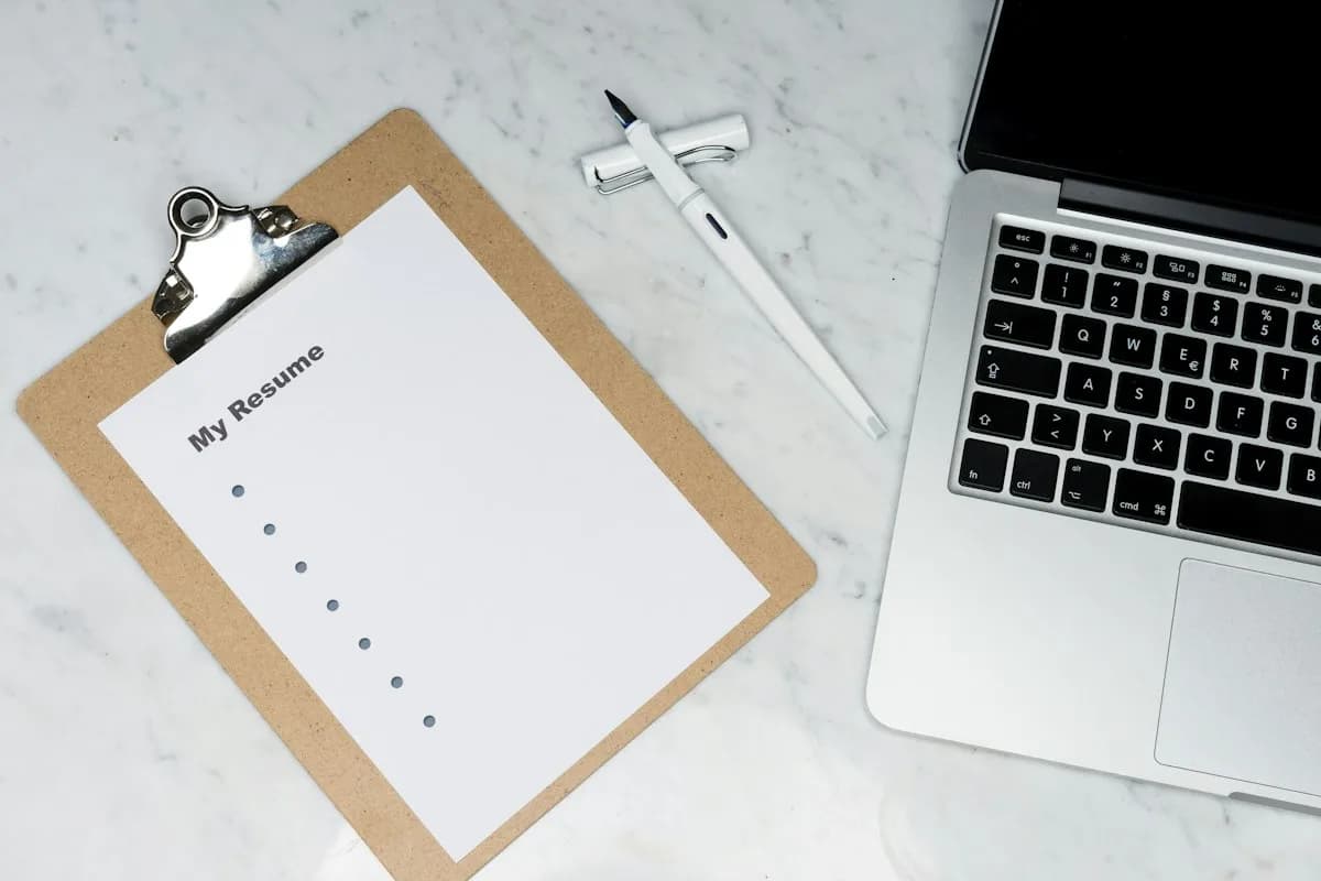 A clipboard with purchase documentation and proof of transaction records.